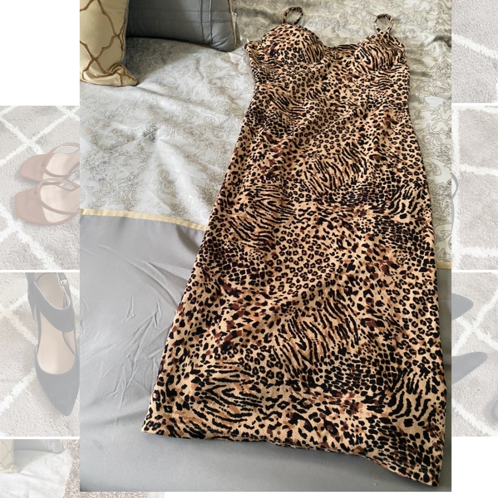Animal Print Dress